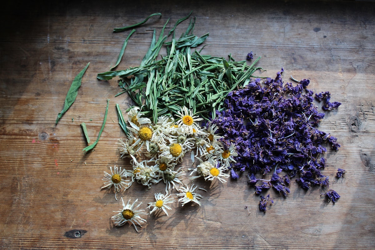 Herbal wellness ritual